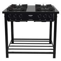 Fogão Dako 4 Bocas Industrial Preto, Bivolt