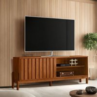 Rack P/ TV até 75 Aurora 1.8 Mobler Cinamomo Mel Cinamomo Mel
