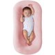 Kit Ninho Cazulinho para Bebê com Capa Removível 97x60x12cm Rosa