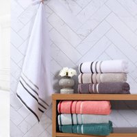 Toalha de Banho Yasmin Super Macia Algodão 70x135 Branco
