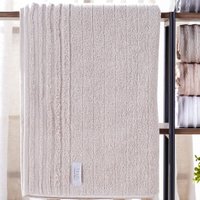 Toalha de Banho Glamour 100% Algodão 450g/m² 80x150cm Pergaminho