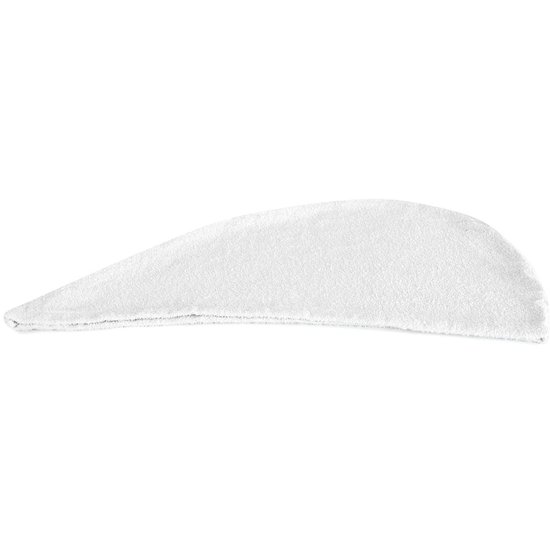 Touca de Banho Atoalhada Felpuda 100% Algodão Branco