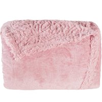 Cobertor King Sherpa Toque Pele de Carneiro Dupla Face 240x260cm Old Rosê