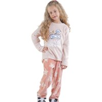 Conjunto Pijama de Plush Infantil Macio Quentinho e Divertido Sweet Dreams - 8