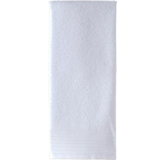 Toalha de Lavabo Glamour 100% Algodão 30x50cm Branco