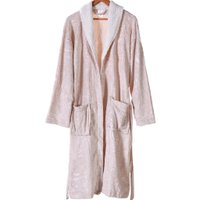 Roupão Sherpa Lã de Carneiro Toque Flannel Ultra Macio Marfim - P