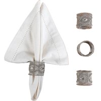 Kit 4 Porta Guardanapos Glamour
