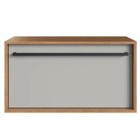 Gabinete Para Banheiro 01 Gaveta 80cm Mel Arenas PRODDY