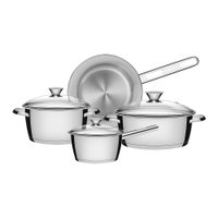 Jogo de Panelas Fundo Triplo Tramontina Allegra 65650324 Inox INOX 65650324