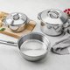 Jogo de Panelas Fundo Triplo Tramontina Solar 65500040 Inox INOX 65500040