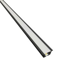 Perfil de Led de Embutir Save Energy LLS Flex II 3 Metros LED 3000K PRETO {$observacao_cor}
