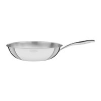 Frigideira Wok Corpo Triplo Tramontina Gano 62158280 Inox INOX 62158280