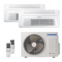 Ar-Condicionado Multi Split Inverter 18000 Samsung Q/F (1 Evap. K7 1 VIA 12000 + 1 Evap. K7 1 VIA 18000)  220V