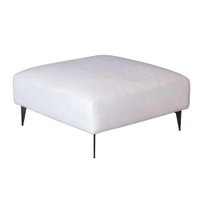Puff Unne Bouclê Off White 85cm