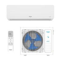 Ar Split Inverter II 12000 BTUs Elgin Eco Dream com Wi-Fi Integrado High Wall Só Frio 45HIFI12C2WA/45HIFE12C2CA 220V