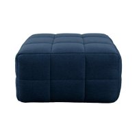 Módulo Puff Sofá Guldi Popup Linho Azul