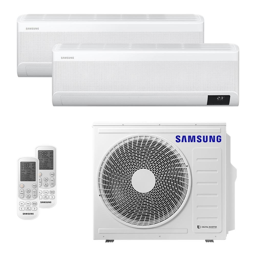 Ar Condicionado Multisplit Bi 24000 Btu(2x12000) Quente/frio Wind Free - Inverter - Samsung - 220v - Aj035anapkh1 / Aj068axj3kh Ar Condicionado Multisplit Bi 24000 Btu(2x12000) Quente/frio Wind Free - Inverter - Samsung - 220v - Aj035anapkh1 / Aj068axj3kh