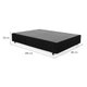 Base para Cama Box Solteiro Guldi com Guarda Objetos Azul
