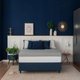 Base para Cama Box Solteiro Guldi com Guarda Objetos Azul