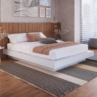 Cama Queen Zurique Branco - Art In Móveis