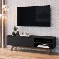 Rack Ciro Preto 125 cm