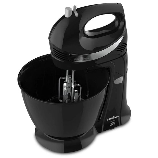 Batedeira Britânia 4,3 Litros 400W Preta Diamante 033401162 - 127 Volts