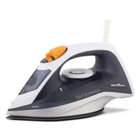 Ferro a Vapor Britânia Base Antiaderente Branco e Cinza BFV2000B - 127 Volts