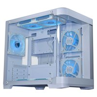 Gabinete Gamer K-Mex, Aquario Cura, Branco - CGWA1AGRH002CB0X