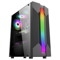 Gabinete Gamer K-Mex, Bifrost6 01A9, ATX, RGB, Preto - CG01A9RH0010B0X