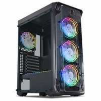Gabinete Gamer K-Mex, A1B1 Trooper, ARGB, ATX, Preto - CG01B1RH001CB0X