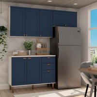 Cozinha Modulada 3 Peças Genialflex 100% Mdf