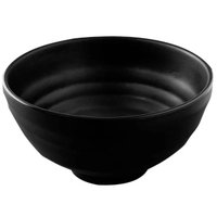 Bowl de Melamina Miso Preto 11,3x6cm Servir Ceviche e Shimeji Haus Concept