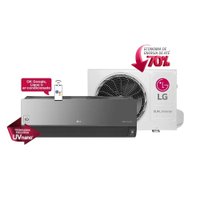 Ar Condicionado Split Hi Wall Inverter LG Artcool 18000 BTU/h Quente e Frio S4UW18KLRXC.EB2GAM1 - 220 Volts