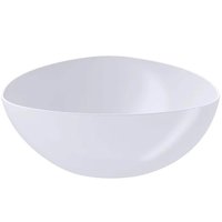 Saladeira Triangular 3,5L Coza Cozy Branca Plástico Pote de Salada Mesa Essential