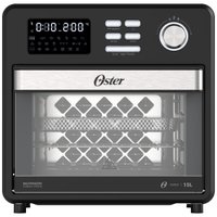 Forno Elétrico Oster Multifunção 10x1 Air Fryer Compact 15L Preto 110V