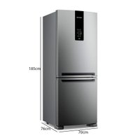 Refrigerador Brastemp Frost Free Inverse 447 Litros BRE57FK