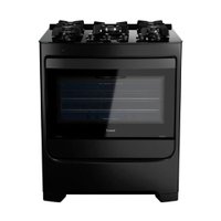Fogão de Piso Consul 5 Bocas com Mesa de Vidro e Grades Individuais de Ferro Fundido Preto CFS5VAE - Bivolt