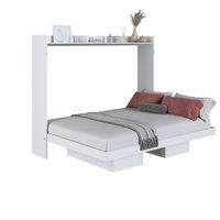 Cama Casal Articulavel Horizontal 140 Hanover Branco