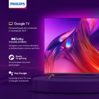 TV 55 Philips Smart 4K Ambilight 120Hz GoogleTV The One 55PUG8808 Preto