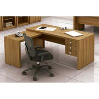 Mesa para Escritório Com  3 Gavetas ME4106 - Tecno Mobili - Branco