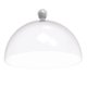 Kit 3 Cúpulas 25cm Brancas Bubble Crippa Porta Bolo Tortas Doces Confeitaria Padaria