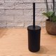 Escova para Vaso Sanitário com Suporte Bold Ou Vassoura Esfregão de Privada Plástico Preto