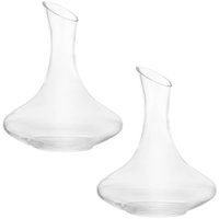 Kit Com 2 Jarras Decanter para Vinho Vidro 1,5 Litros Wolff Decantador para Adegas Bares