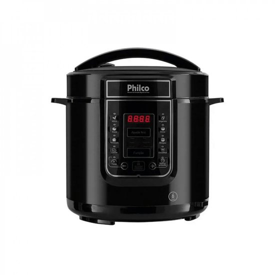 Panela de Press&atilde;o Digital PPP01P 6L Inox Philco
