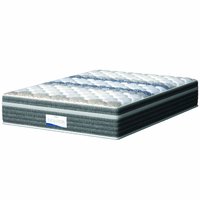 Colchão Casal Molas Ensacadas Com Pillow Evolution 138x188x32cm Cinza/Branco Probel