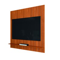 Painel Para TV Até 55 Polegadas Ripado Impressão 3D Avante 1,34m Cedro EDN