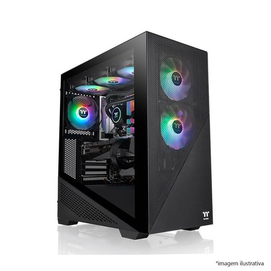 Gabinete Divider 370 TG ARGB Mid Tower Thermaltake