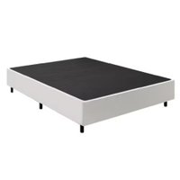 Cama Box Casal 1,38m com 38cm de Altura Prince Branco
