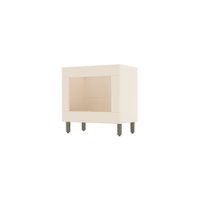 Balcão de Cozinha para Forno de Embutir Connect Henn Off White