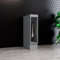 Balcão de Cozinha Porta Toalha 20 Cm Amy Casa 812 Cinza